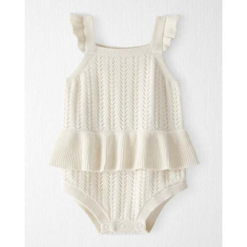 Baby Organic Cotton Pointelle Romper - Little Planet | Carter's