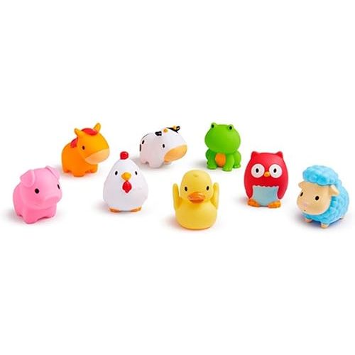 Munchkin® Baby Bath Toy Squirts, Farm™ Animals, 8 Pack
