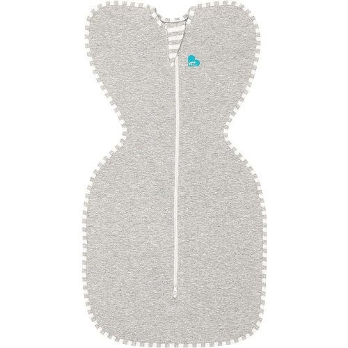 Love to Dream Swaddle UP, Baby Sleep Sack, Self-Soothing Swaddles for Newborns, Improves Sleep, Snug Fit Helps Calm Startle Reflex, New Born Essentials for Baby, 13-19 lbs, Gray - Medium (13-19 lbs.)