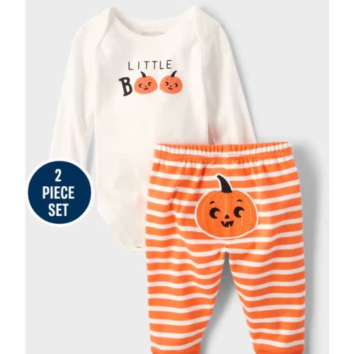 Baby Halloween 2-Piece Playwear Set - Brown