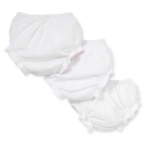 White Kissy Basics Diaper Cover Set