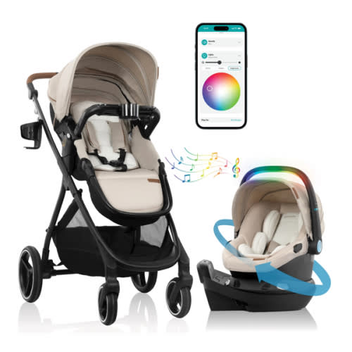 Evenflo Shyft Intuiti+ Travel System featuring Revolve180 LiteMax NXT with SensorySoothe Green and Gentle - Evenflo® Official Site – Evenflo® Company, Inc