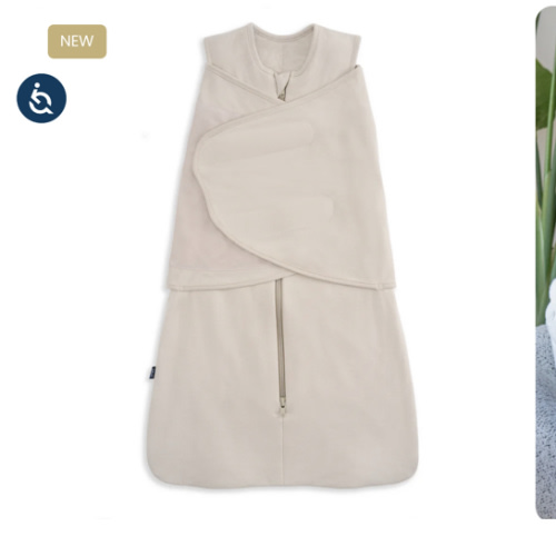 HALO Swaddle Supersoft Bamboo 2.0 TOG in Oat | Cozy & Breathable