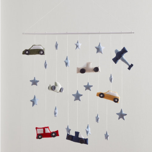 Wall Hanging Decor - Pottery Barn - Linen Vehicles