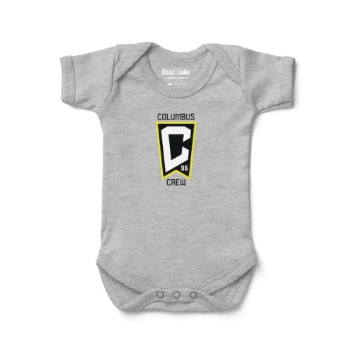 Infant Columbus Crew Chad & Jake Heather Gray Bodysuit