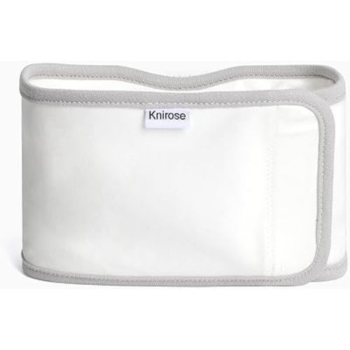 Snuggle Strap, a Zipadee-Zip Accessory Adjustable for Wearable Baby Swaddle Blankets, Belly Band for Baby Swaddle Sacks for Newborn Baby Boys Girls 0-6 Months, Fits-All White Grey