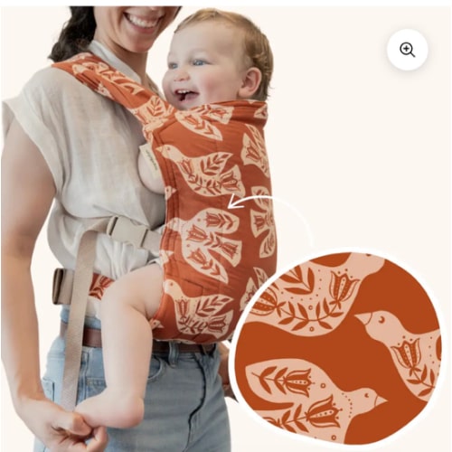 Frolic Baby Carrier – Whimsical Florals & Gnomes | hope&plum