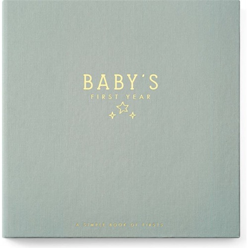Lucy Darling 'Baby's First Year' Celestial Skies Memory Book, Heather Sage