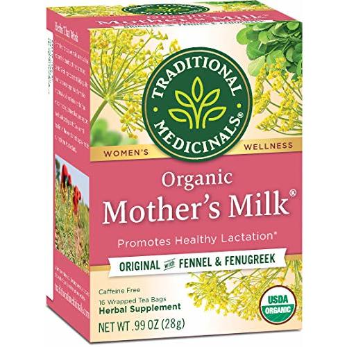 Traditional Medicinals Organic Mother's Milk Lactation Tea, 16 Count