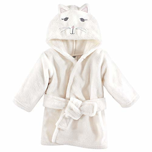 Hudson Baby Unisex Baby Plush Animal Face Bathrobe