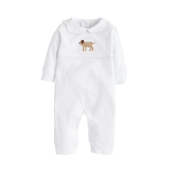 Girl Lab Crochet Playsuit | Over The Moon