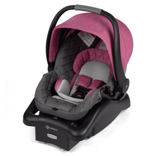 Safety 1st Newborn Baby Side Car Seat, onBoard Insta-Latch DLX, Beach Rose