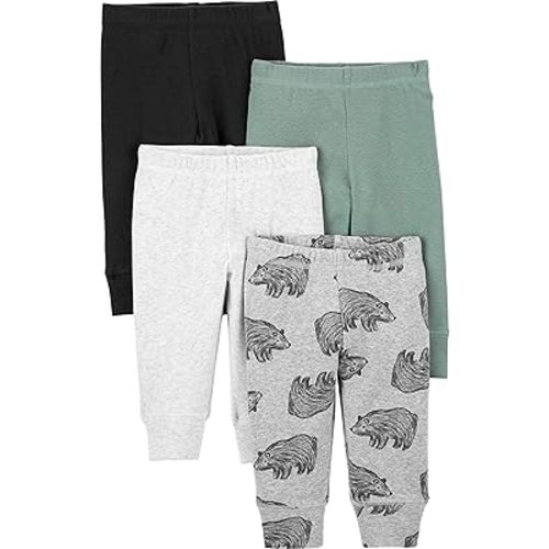 Simple Joys by Carter's Unisex Babies' Pant, Pack of 4