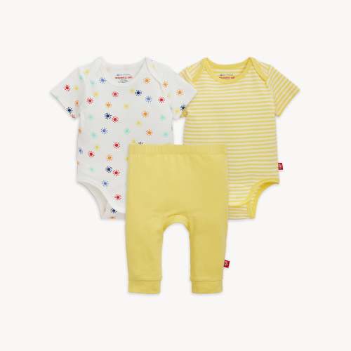 Magnetic Me 3-Pack Bodysuit & Pant