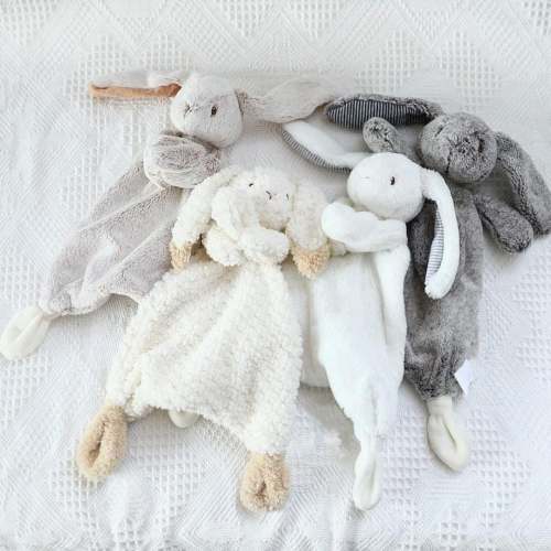 Custom Baby Comforter,Baby Easter Gift,Baby Blanket,Baby Rabbit Gift,Baby Toy,Newborn Baby Gift,Baby Essentials,Rabbit Nursery Decor