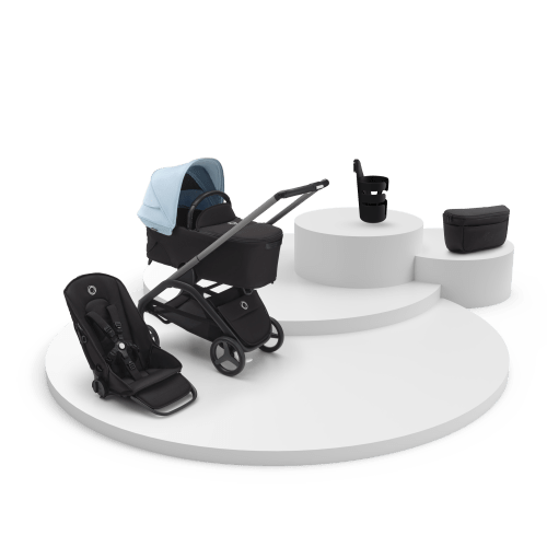 Bugaboo Dragonfly Bassinet Stroller Essentials Bundle