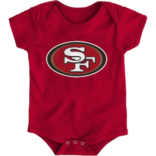 Newborn & Infant San Francisco 49ers Scarlet Team Logo Bodysuit