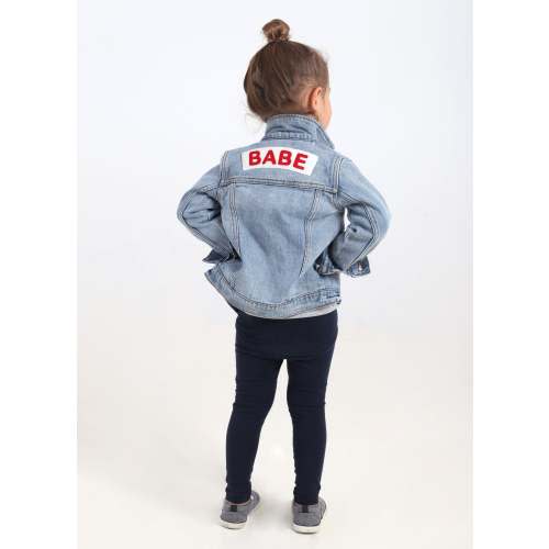 Babe Toddler & Baby Denim Jacket Light Wash