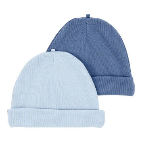 Blue Baby 2-Pack Caps | Carter’s Oshkosh Canada