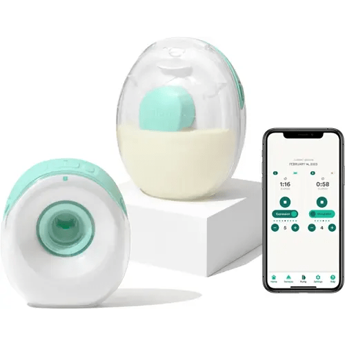 Willow Go - Hands Free Breast Pump - Wearable Breastfeeding Pump - Portable, Electric, Cordless, & 9 Levels of Hospital Grade Suction Strength - Postpartum Essentials - Double Breast Pump