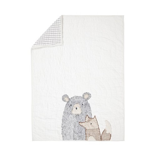 Asher Toddler Comforter| Toddler Bedding | Pottery Barn Kids