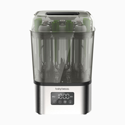 Baby Brezza SuperQuick 10-Minute Baby Bottle Sterilizer and Dryer - Stainless