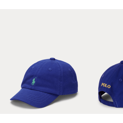 Cotton Twill Baseball Cap | Ralph Lauren