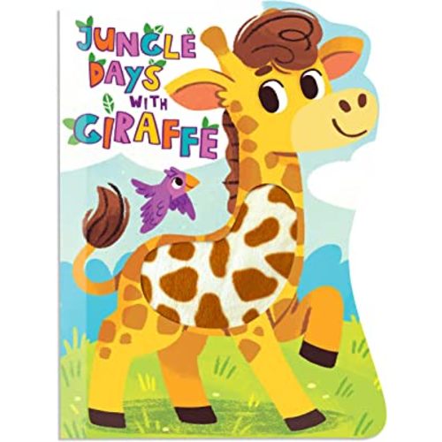 Jungle Days with Giraffe - Touch and Feel Board Book - Sensory Board Book