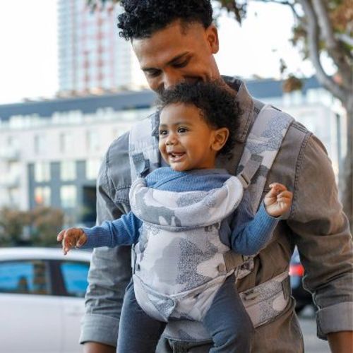 Infantino Flip 4-In-1 Convertible Baby Carrier - 0-42 Months - Camo: 8-32 Lbs Capacity
