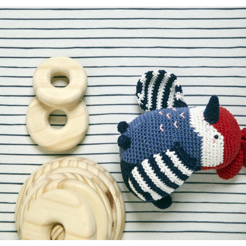 Stripes Crib Sheet Set