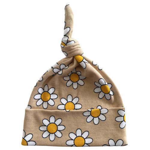 Daisy Pop Biscotti / Organic Beanie