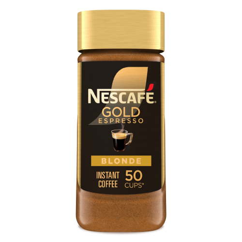 Nescafé, Instant Coffee, 3.5 oz, Blonde Espresso with Café-Style Crema