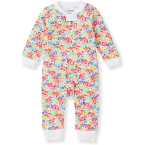 Burt's Bees Baby Baby Girls' Sleep and Play Pajamas zipped jumpsuit