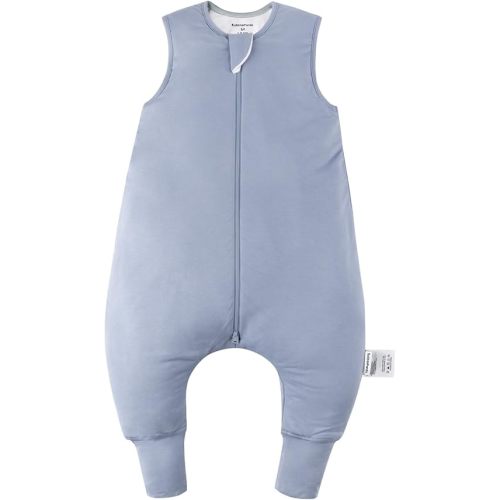 Rayon Made from Bamboo Toddler Sleep Sack with Feet 12-24 Months 1.0 Tog Ultra Soft Toddler Sleeping Sack 1t-2t Sleep Bag Walker Quilted Wearable Blanket with Legs 2-Way Zipper Lightweight