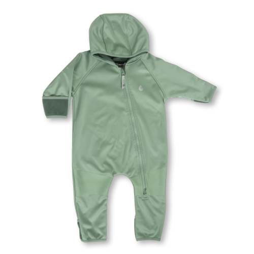 All-Weather Fleece Onesie - Basil | Waterproof Windproof Eco