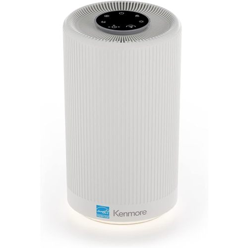 Kenmore PM1005 Air Purifier with H13 True HEPA Filter, Covers Up to 850 Sq.Foot, 25db SilentClean 3-Stage HEPA Filtration System for Office & Bedroom