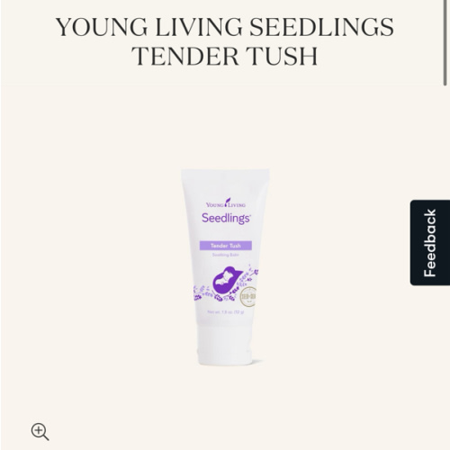 Young Living Seedlings Tender Tush