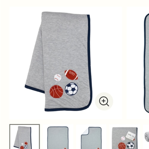 Hall of Fame Baby Blanket