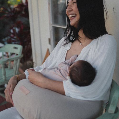 Butterr Nursing Pillow in Wheat, GOTS Certified