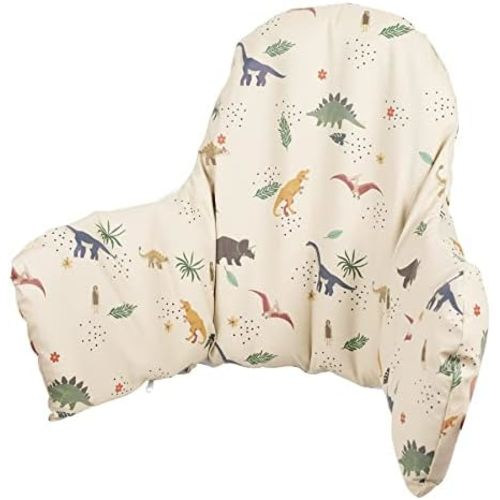 High Chair Cushion with Cover Pad for IKEA Antilop Babies Toddlers Inflatable & Reversible Built-in Inflatable Cushion