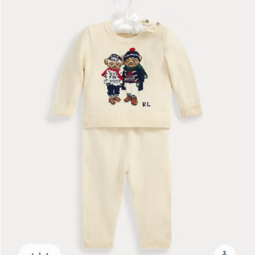 Polo Bear Sweater & Pant Set
