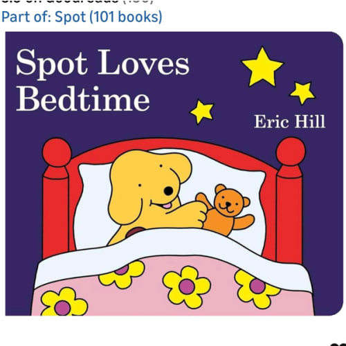 Spot Loves Bedtime