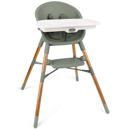 Skip Hop Baby High Chair 4-in-1 Convertible High Chair, EON, Thyme