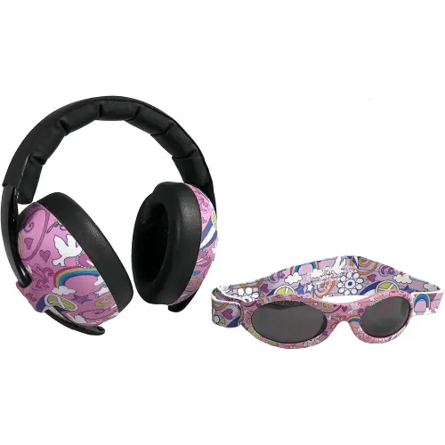 BANZ Baby Earmuffs & Sunglasses 0-36 Months - Noise Cancelling & UV Protection