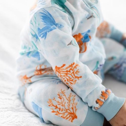 Burt's Bees Baby Sleep and Play Pjs, 100% Organic Cotton One-piece Zip Front Footless Romper Jumpsuit Pajamas