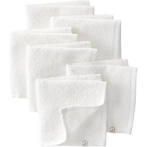 Amazon.com: little planet by carter's Baby 6-Pack Organic Cotton Wash Cloths, Blue Multi, OSZ : Baby
