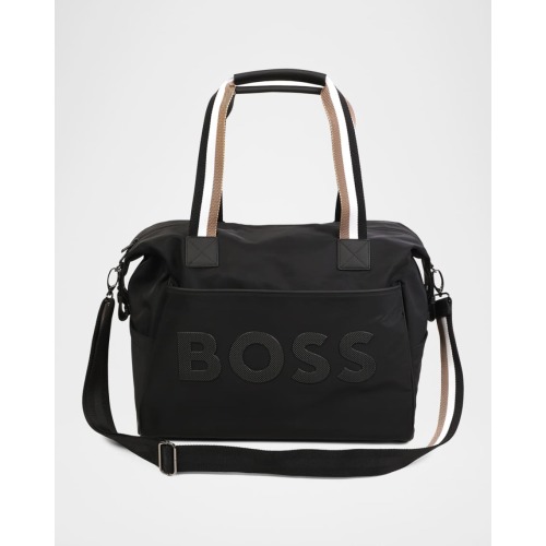 Changing Bag W/ Embossed Logo-Print