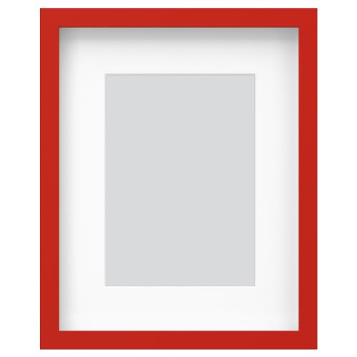 RÖDALM Frame - red 8x10 "