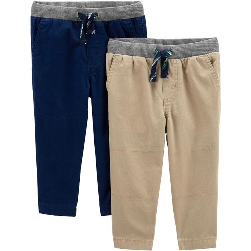 Simple Joys by Carter's Baby Boys' 2-Pack Pull on Pant