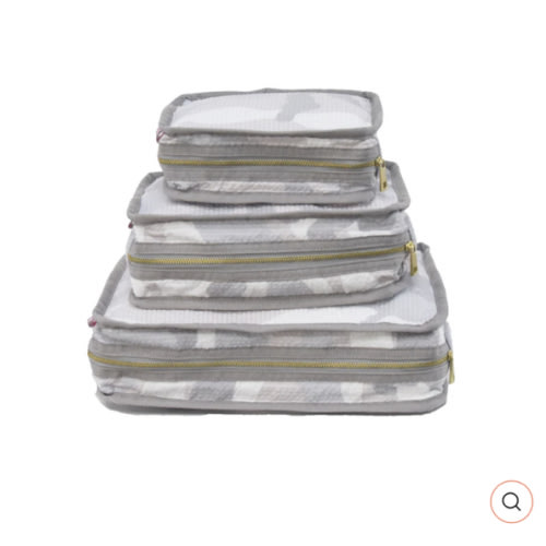 Stacking Set | Snow Camo Seersucker